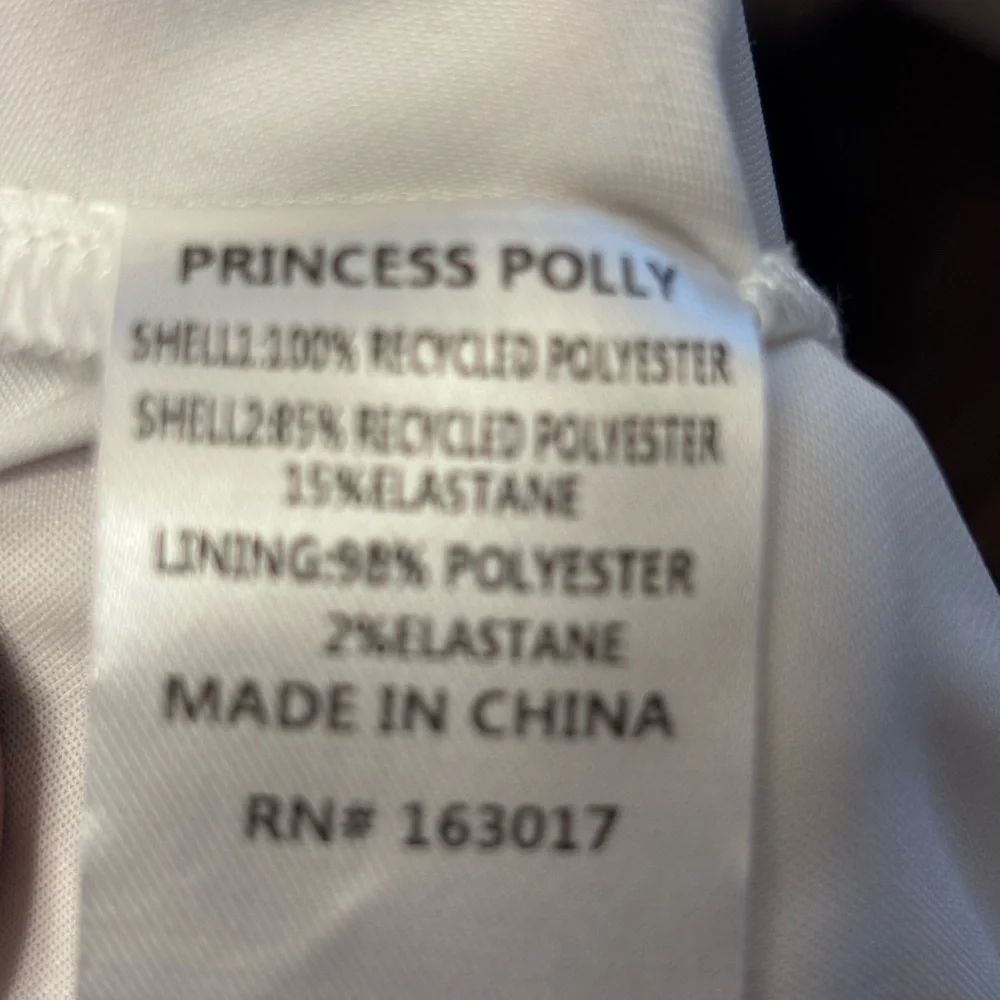 Princess Polly Satin and Sheer Top Sz 10-0345